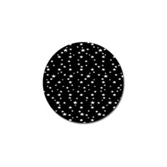 Black Star Space Golf Ball Marker (4 Pack) by Mariart