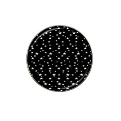 Black Star Space Hat Clip Ball Marker (4 Pack) by Mariart