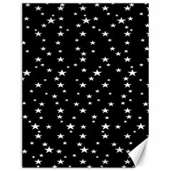 Black Star Space Canvas 12  X 16   by Mariart