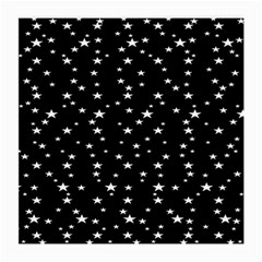 Black Star Space Medium Glasses Cloth (2-side) by Mariart