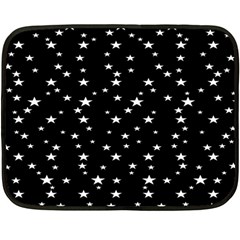 Black Star Space Fleece Blanket (mini) by Mariart