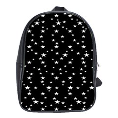 Black Star Space School Bags(large)  by Mariart