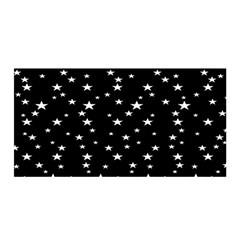 Black Star Space Satin Wrap by Mariart