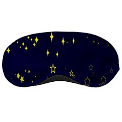 Blue Star Space Galaxy Light Night Sleeping Masks by Mariart