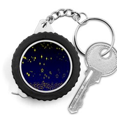 Blue Star Space Galaxy Light Night Measuring Tapes by Mariart