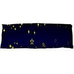 Blue Star Space Galaxy Light Night Body Pillow Case Dakimakura (Two Sides) Back