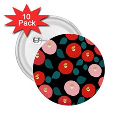 Candy Sugar Red Pink Blue Black Circle 2 25  Buttons (10 Pack)  by Mariart