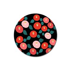 Candy Sugar Red Pink Blue Black Circle Magnet 3  (round) by Mariart