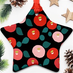 Candy Sugar Red Pink Blue Black Circle Star Ornament (two Sides) by Mariart