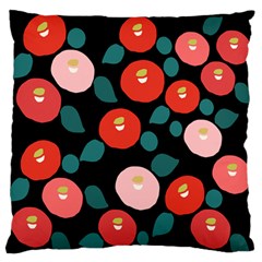 Candy Sugar Red Pink Blue Black Circle Standard Flano Cushion Case (one Side) by Mariart