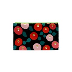 Candy Sugar Red Pink Blue Black Circle Cosmetic Bag (xs) by Mariart