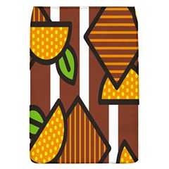 Chocolate Lime Brown Circle Line Plaid Polka Dot Orange Green White Flap Covers (l)  by Mariart