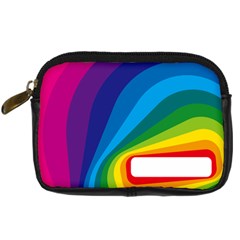 Circle Rainbow Color Hole Rasta Waves Digital Camera Cases by Mariart