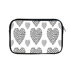 Black Paw Hearts Love Animals Apple Macbook Pro 13  Zipper Case by Mariart