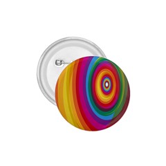 Circle Rainbow Color Hole Rasta 1 75  Buttons by Mariart