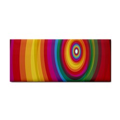 Circle Rainbow Color Hole Rasta Cosmetic Storage Cases by Mariart