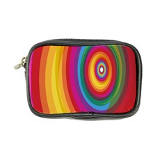 Circle Rainbow Color Hole Rasta Coin Purse by Mariart