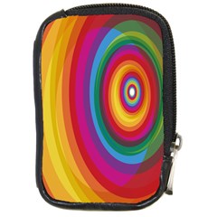 Circle Rainbow Color Hole Rasta Compact Camera Cases by Mariart