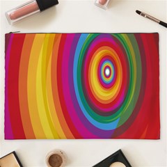 Circle Rainbow Color Hole Rasta Cosmetic Bag (xxl)  by Mariart