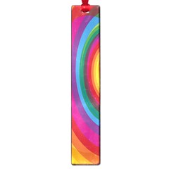 Circle Rainbow Color Hole Rasta Large Book Marks by Mariart