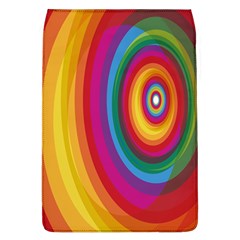 Circle Rainbow Color Hole Rasta Flap Covers (l)  by Mariart