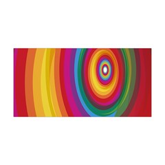 Circle Rainbow Color Hole Rasta Yoga Headband