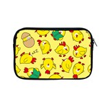 Animals Yellow Chicken Chicks Worm Green Apple MacBook Pro 13  Zipper Case Front