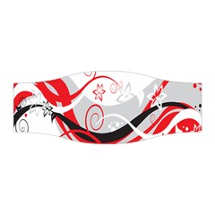 Flower Floral Star Red Wave Stretchable Headband