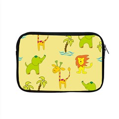 Cute Animals Elephant Giraffe Lion Apple Macbook Pro 15  Zipper Case by Mariart