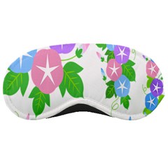 Flower Floral Star Purple Pink Blue Leaf Sleeping Masks by Mariart