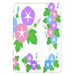 Flower Floral Star Purple Pink Blue Leaf Flap Covers (L)  Front