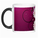 Flower Purple Sunflower Star Butterfly Morph Mugs Left