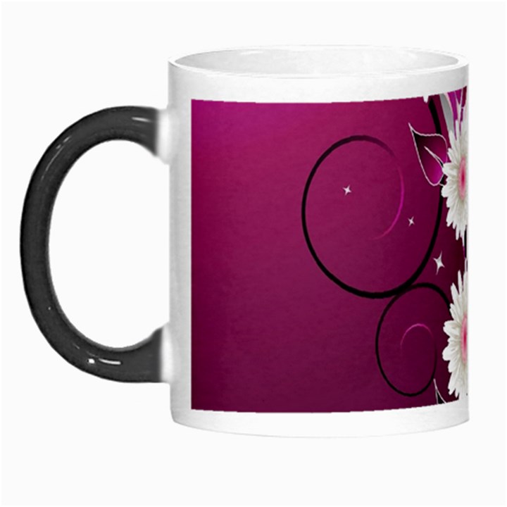 Flower Purple Sunflower Star Butterfly Morph Mugs