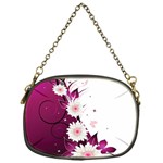 Flower Purple Sunflower Star Butterfly Chain Purses (One Side)  Front