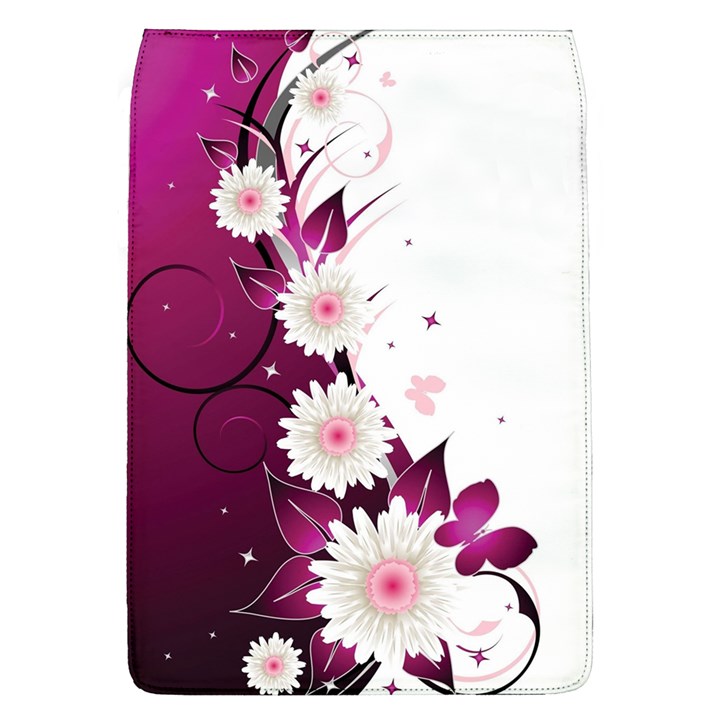 Flower Purple Sunflower Star Butterfly Flap Covers (L) 