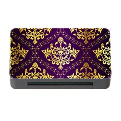 Flower Purplle Gold Memory Card Reader With Cf