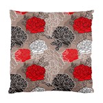 Flower Rose Red Black White Standard Cushion Case (Two Sides) Front