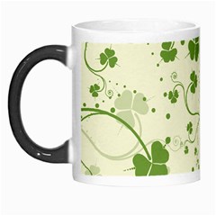 Flower Green Shamrock Morph Mugs by Mariart