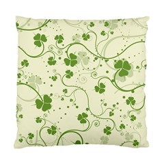 Flower Green Shamrock Standard Cushion Case (two Sides) by Mariart