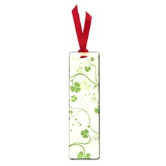 Flower Green Shamrock Small Book Marks by Mariart