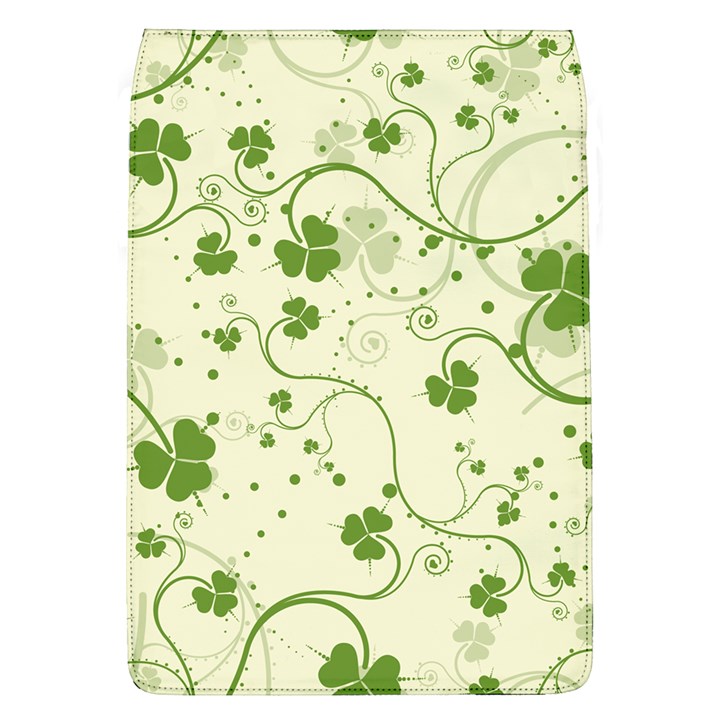 Flower Green Shamrock Flap Covers (L) 