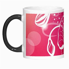 Flower Red Sakura Pink Morph Mugs by Mariart