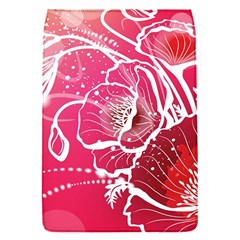 Flower Red Sakura Pink Flap Covers (s)  by Mariart