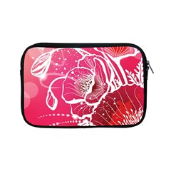 Flower Red Sakura Pink Apple Ipad Mini Zipper Cases by Mariart