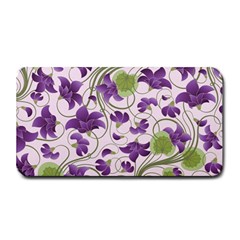 Flower Sakura Star Purple Green Leaf Medium Bar Mats by Mariart