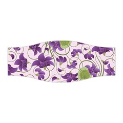 Flower Sakura Star Purple Green Leaf Stretchable Headband