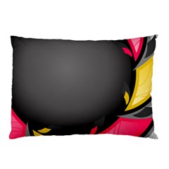 Hole Circle Line Red Yellow Black Gray Pillow Case by Mariart