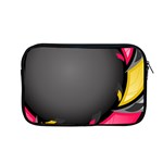 Hole Circle Line Red Yellow Black Gray Apple MacBook Pro 13  Zipper Case Front