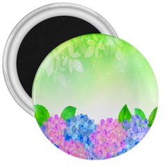 Fruit Flower Leaf 3  Magnets by Mariart