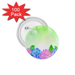 Fruit Flower Leaf 1.75  Buttons (100 pack) 